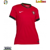 Portugal Replica Home Shirt Ladies Euro 2024 Short Sleeve
